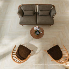 Dining Hall Wall and Floor Decorative Teak Wood Look Tile